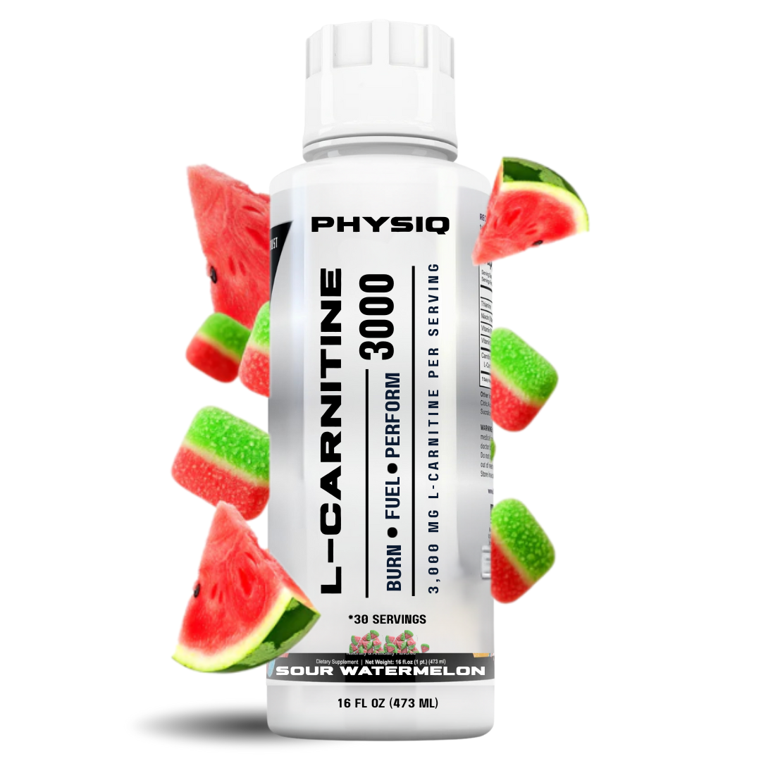Physiq Liquid L-Carnitine 3000 - Clean Formula That Targets Stubborn Fat