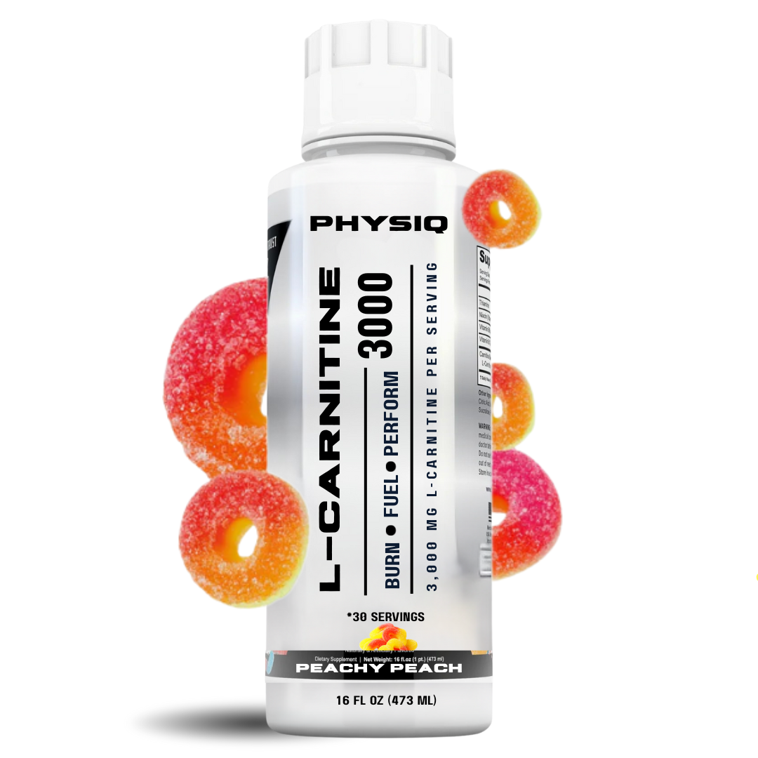 Physiq Liquid L-Carnitine 3000 - Clean Formula That Targets Stubborn Fat